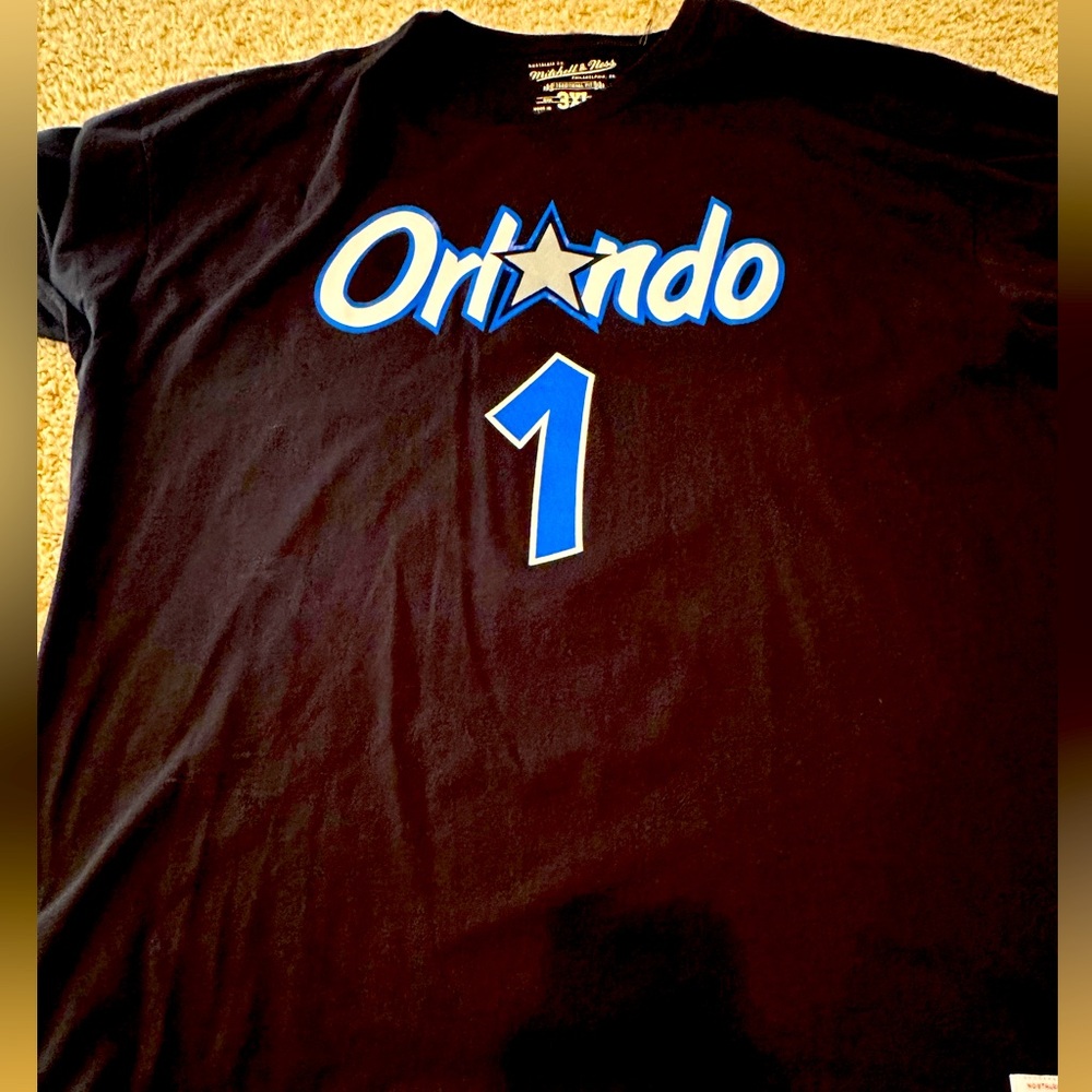 NWT Mitchell and Ness Anthony Hardaway T-shirt